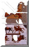 Mosaic at Horkstow (painting by David Neal).